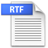 RTF file